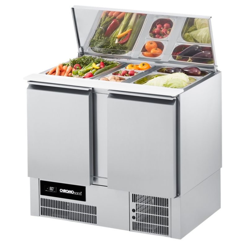 Chromonorm Saladette, 2 Türen