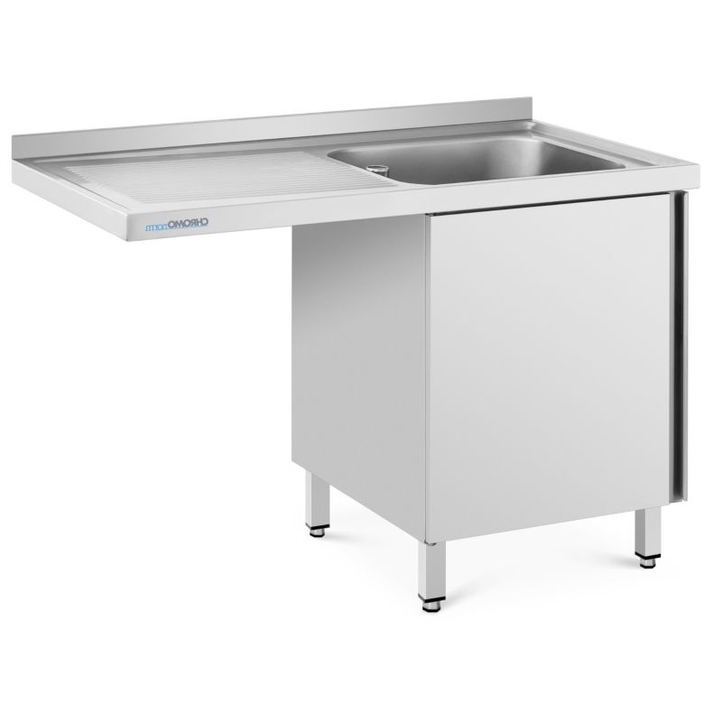 Chromonorm Spülcenter 1400x700 1 Becken rechts, 1 Tür