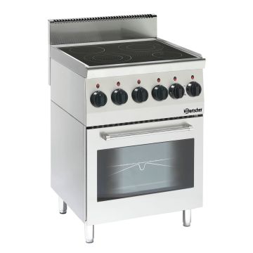 Bartscher Elektroherd B600, 4Felder, EBO