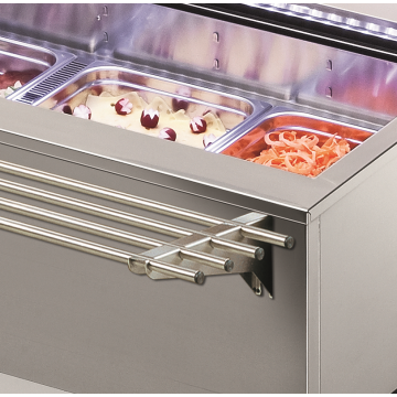 KBS Salatbar Isola 4M VT Tablettrutsche Rundrohr