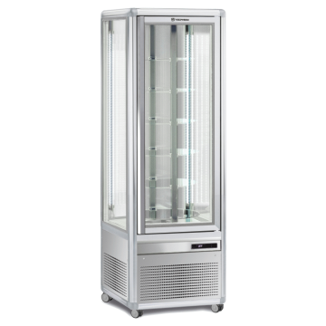 KBS Panoramavitrine Snelle 351 R LED silber