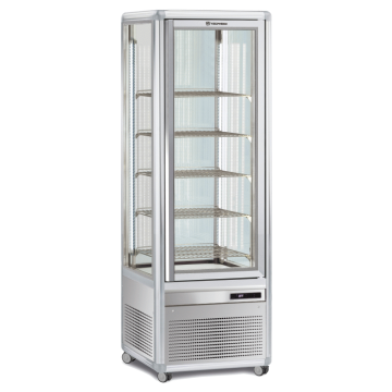 KBS Panoramavitrine Snelle 351 G LED silber