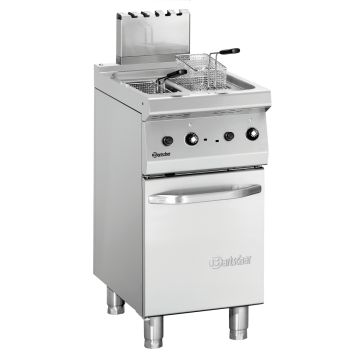 Bartscher Gas-Fritteuse 700, B400, 2x7L