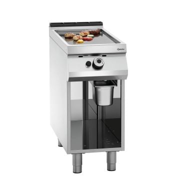 Bartscher Gas-Griddleplatte, 1 HZ glatt, OU