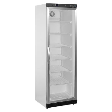Tefcold Glastür-Tiefkühlschrank UF400G