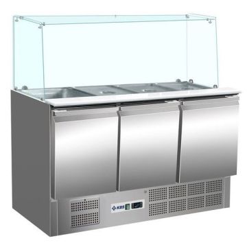 KBS Saladette 904 gerader Glasaufbau