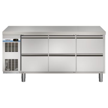 NordCap Kühltisch (3 Abteile) KT-CL 1695 6Z | Cool-Line