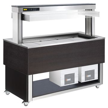 NordCap Salatbar / Kaltbuffet TR-BLUE 4/1-UMLUFT