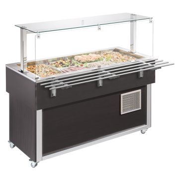 NordCap Salatbar / Kaltbuffet TR-GREEN 3/1 SERVICE