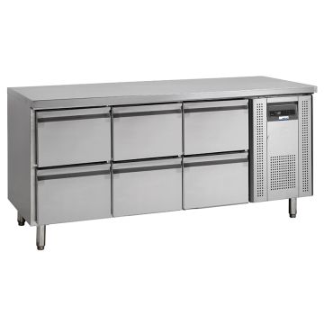 NordCap Kühltisch KTM 3 - 6Z GN 1/1 | Cool-Line