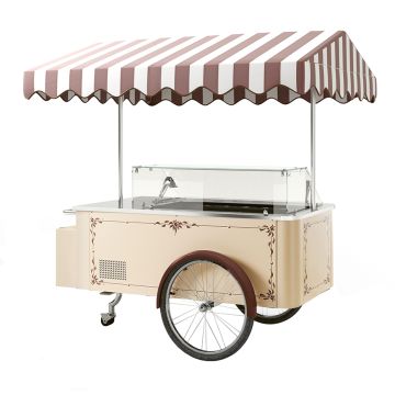 ISA Speiseeiswagen CARRETTINO BEIGE