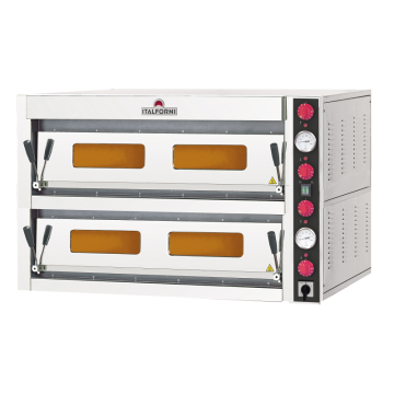 Italforni Pizzaofen Allround Q 6+6 Pizzen