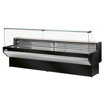 NordCap Freikühltheke PATAGONIA 250 ST BLACK | Cool-Line
