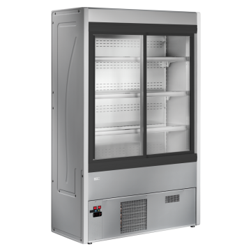 KBS Wandkühlregal Aurin 2 150 mit Schiebetüren
