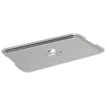 Rieber GN-Steckdeckel 1/1 - mit Griffmulde - ohne Rand