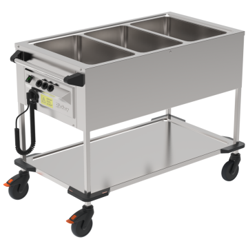 Rieber Zubringerwagen ZUB 3 beheizt - Griff stirnseitig