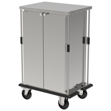 Tablett-Transportwagen TWF passiv gekühlt - 2x10 GN längs