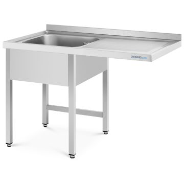 Chromonorm Spülcenter 1200x700 1 Becken links, offen